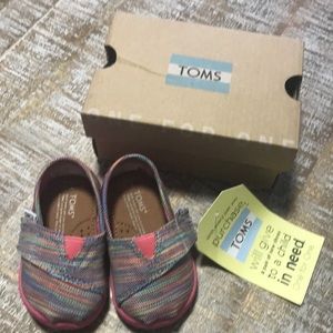 Multi color Toms - baby size Tiny 3